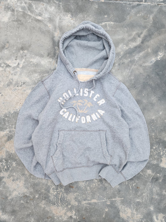 Vintage Hollister California Gray Hoodie (M)