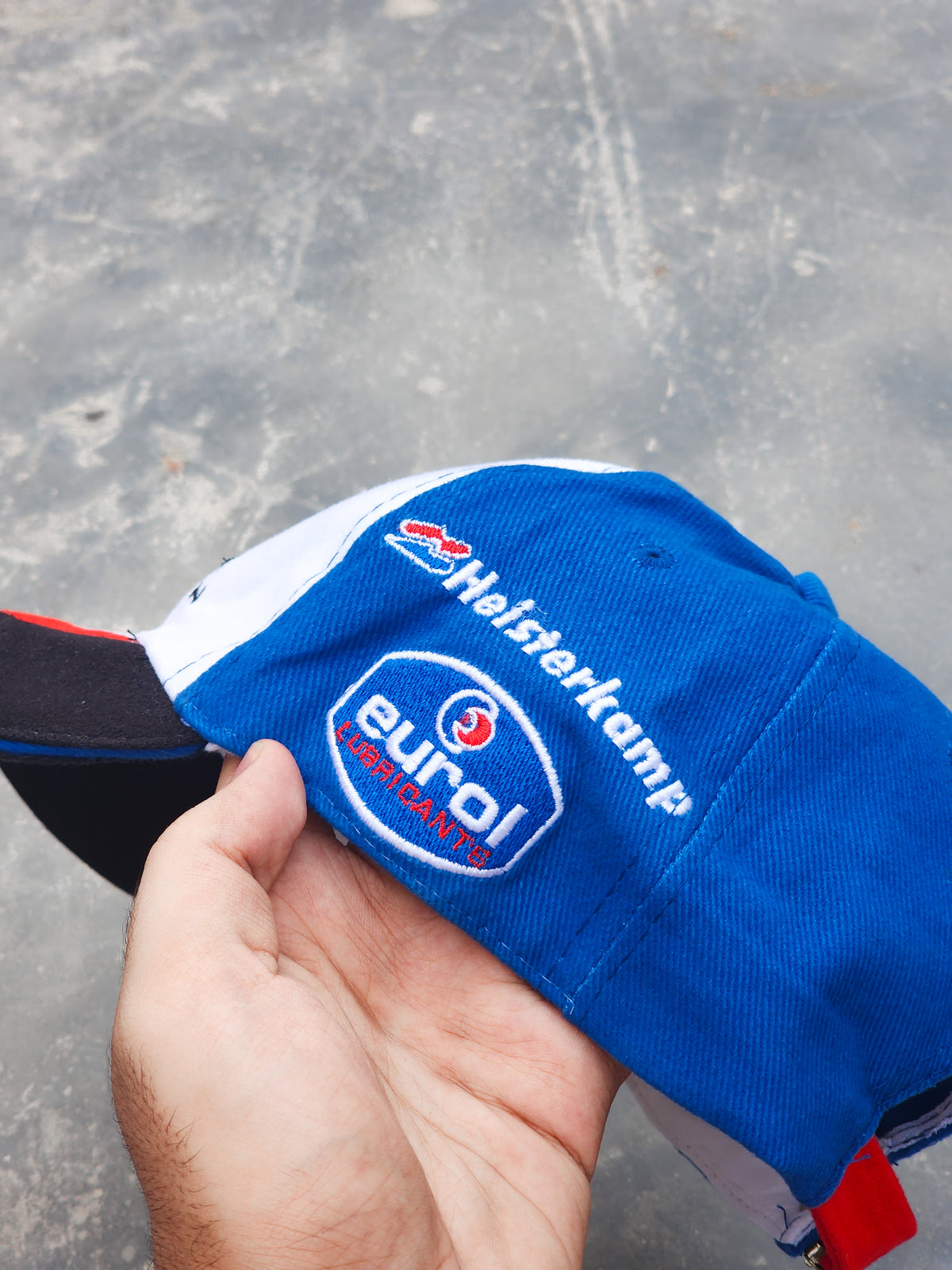 2017 Dakar Rally TVM Blue and White Racing Cap