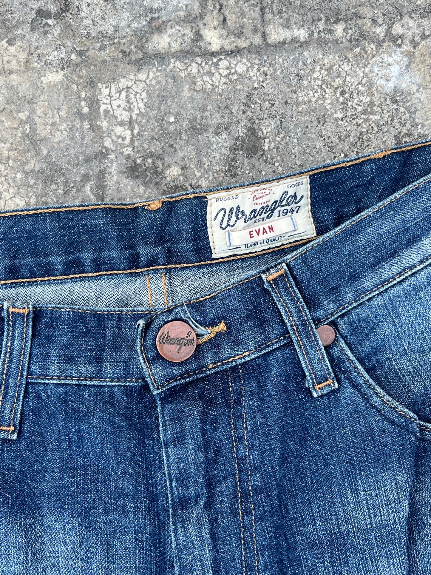 Wrangler Evan Straight Regular Fit Jeans (34)