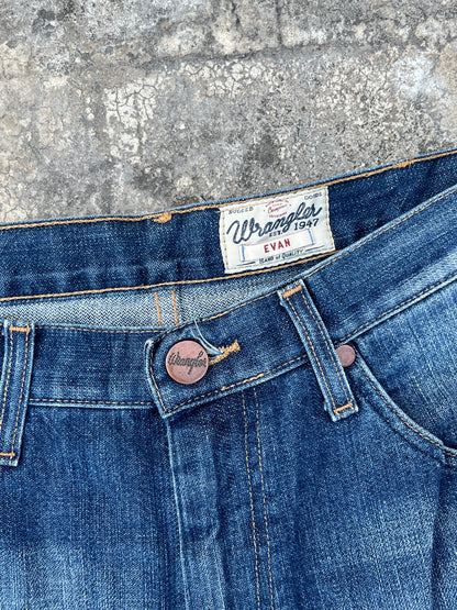 Wrangler Evan Straight Regular Fit Jeans (34)