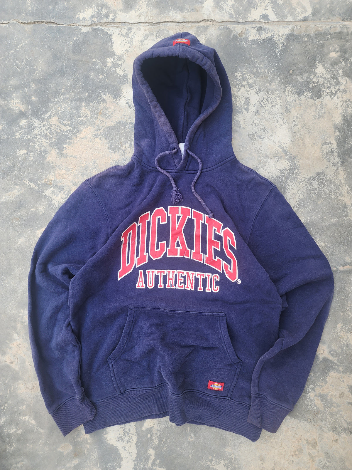 Vintage Dickies Dark Blue Hoodie (S/M)