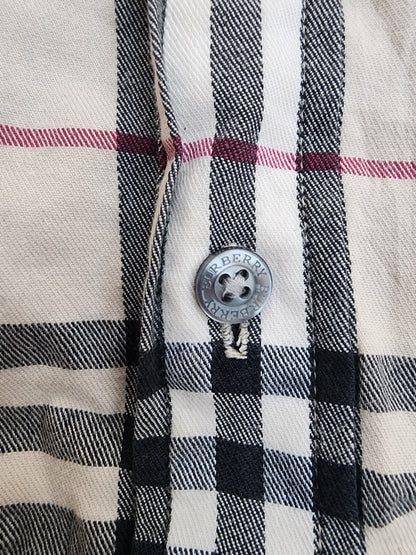 Vintage Burberry Boxy Tee (L) ( Extremely Rare )