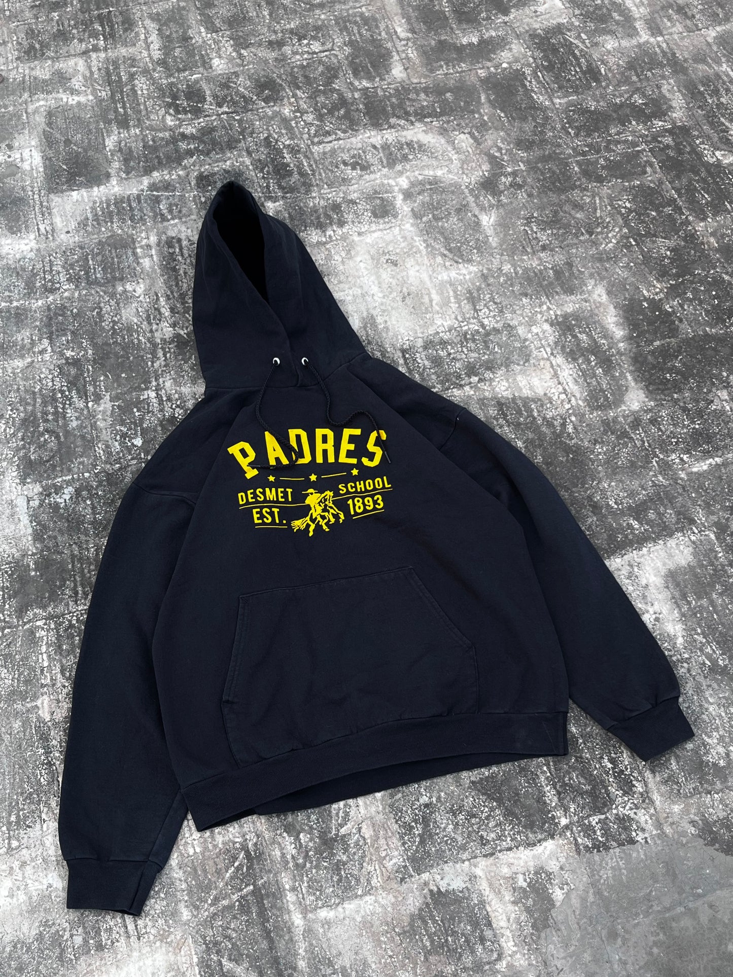 Padres Desmer School Oversized Vintage Hoodie (M)
