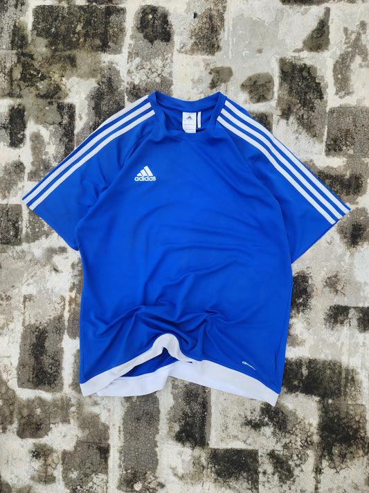 Adidas Blue-Grey Climalite Jersey (M)