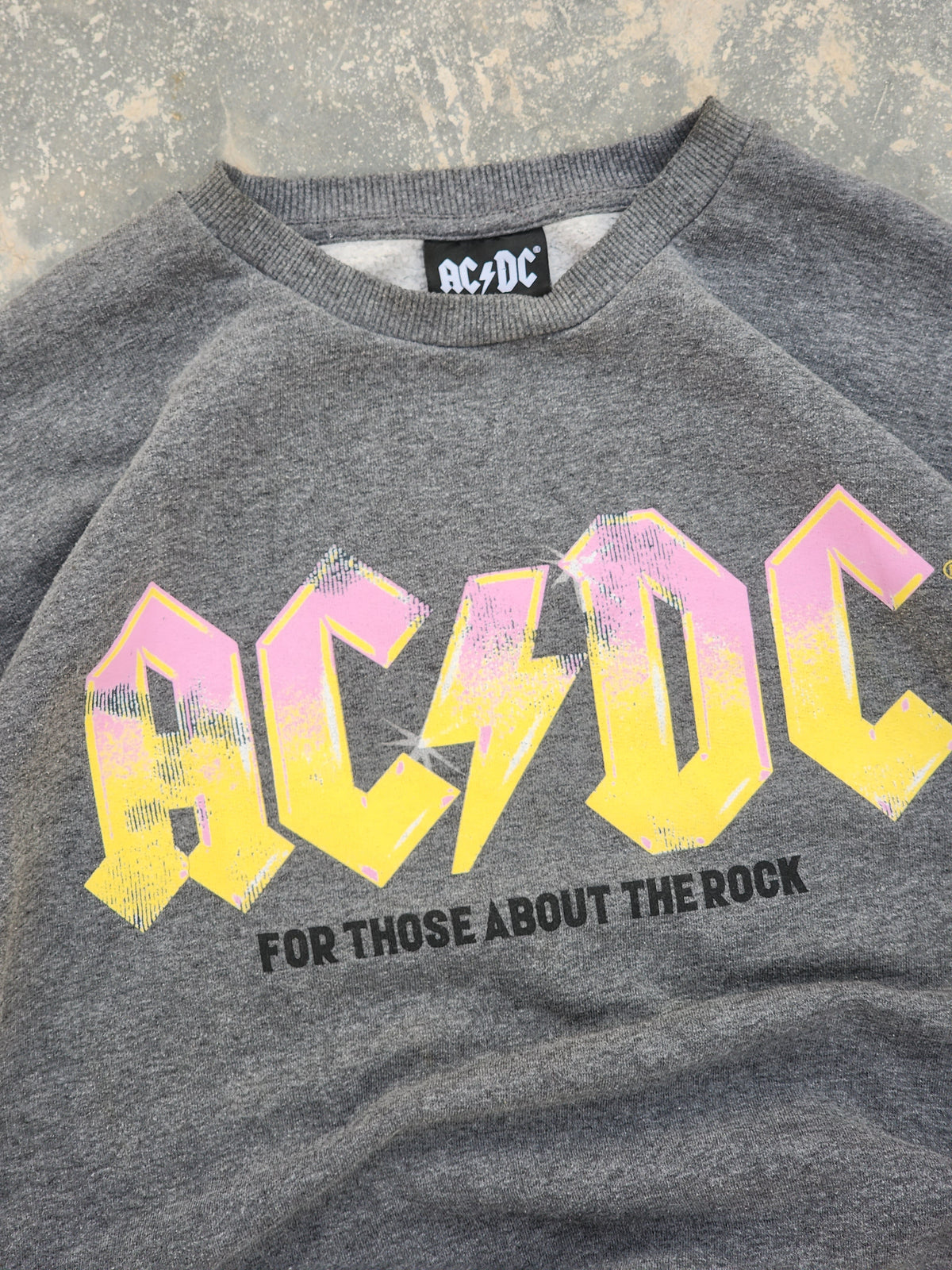 AC/DC Gray Sweatshirt (M)