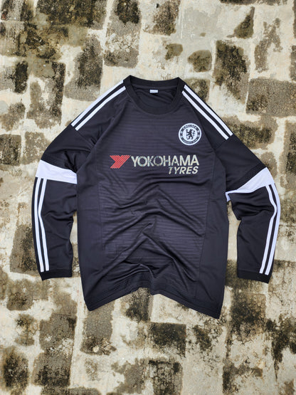 Vintage Chelsea Football Cub Yokohama Tyres Replica Jersey (M/L)