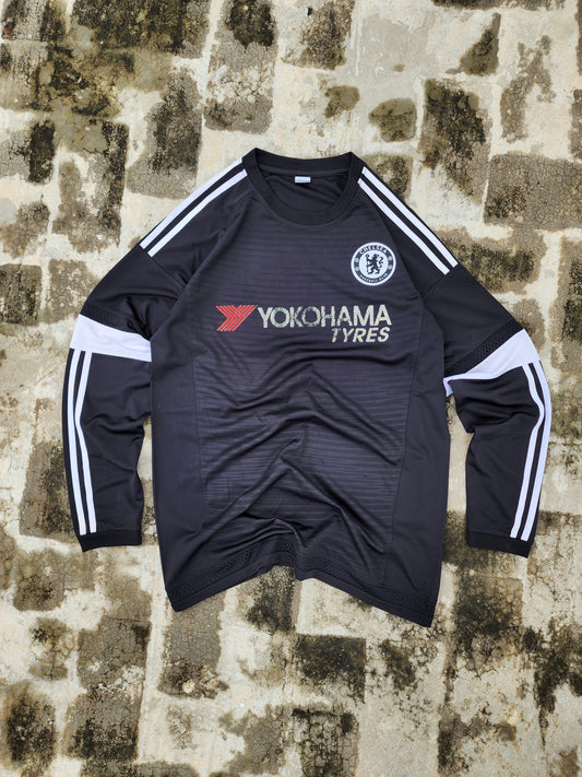 Vintage Chelsea Football Cub Yokohama Tyres Replica Jersey (M/L)