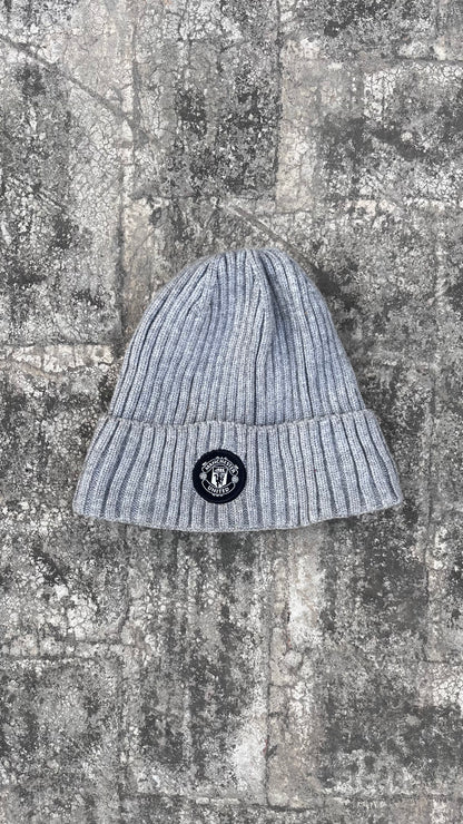 Manchester United Grey Knitted Beanie