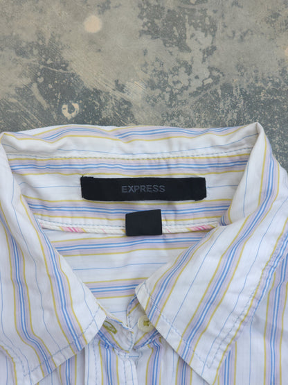 Express Women's Y2K Button Down (M/L)