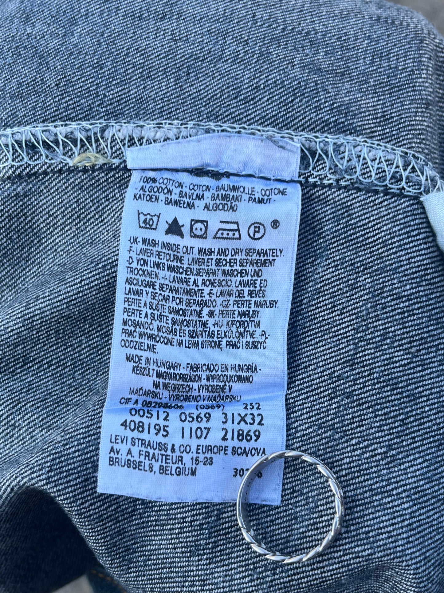 Levi's 512 Mens Bootcut Jeans (31)
