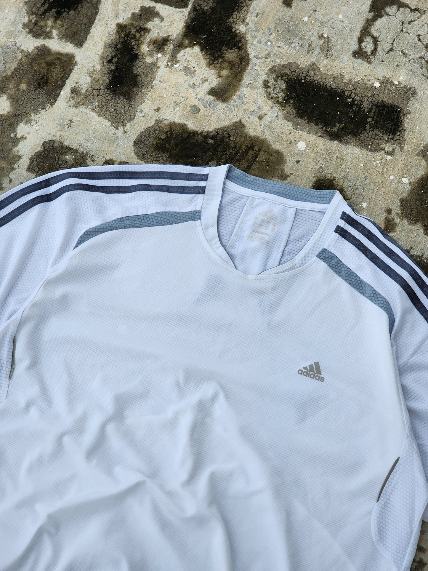 Adidas White-Silver Jersey (L)