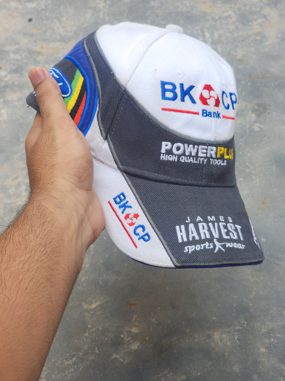 BKCP James Harvest Cycling Racing Cap Sponsored by Ford