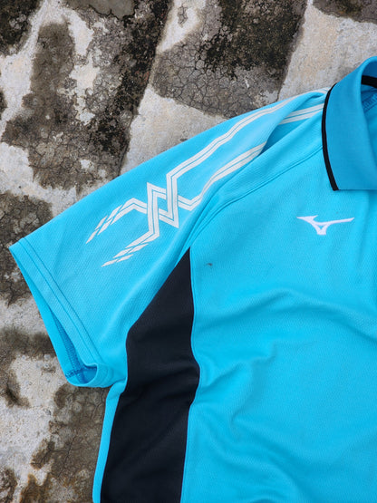Mizuno Blue-Black Polo Jersey (S)