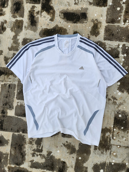 Adidas White-Silver Jersey (L)
