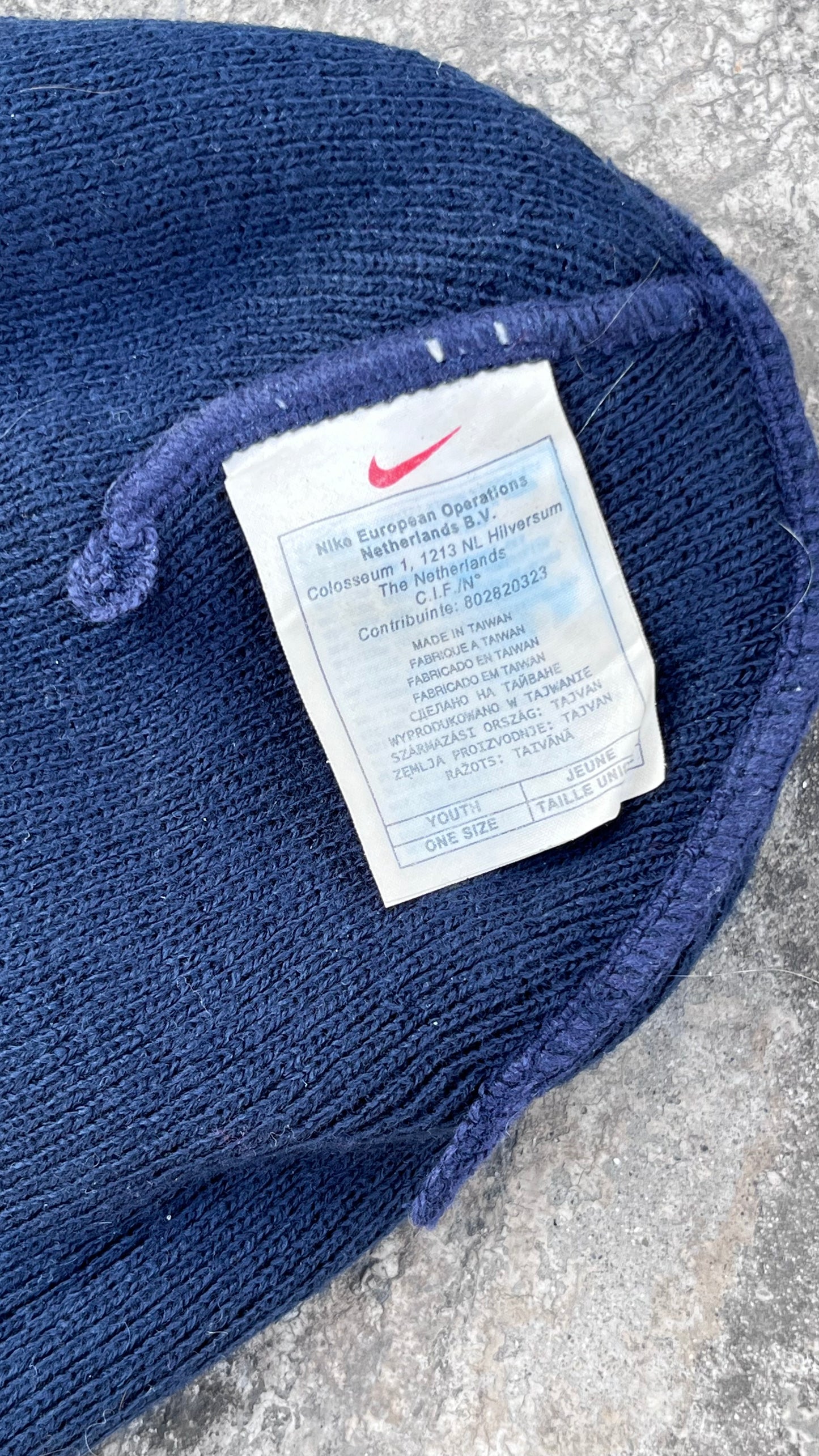 Blue Nike Beanie