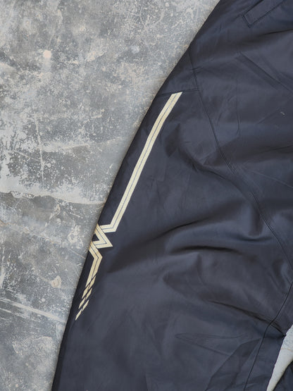 Vintage Mizuno Black - Gold Baggy Trackpants (S)